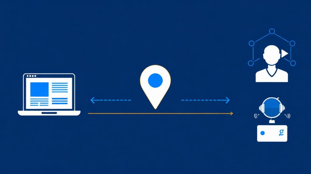 Website serving as validation bridge between GBP and AI